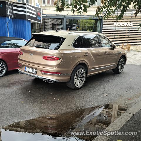 Bentley Bentayga spotted in Constanta, Romania