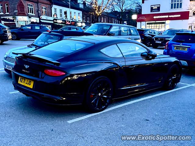 Bentley Continental spotted in Alderley Edge, United Kingdom