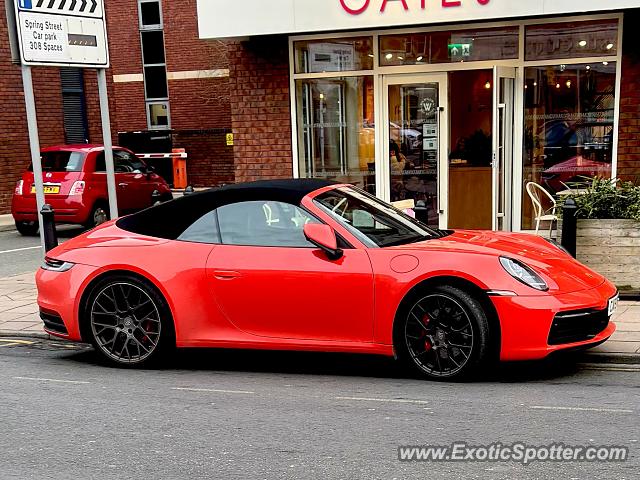 Porsche 911 spotted in Wilmslow, United Kingdom