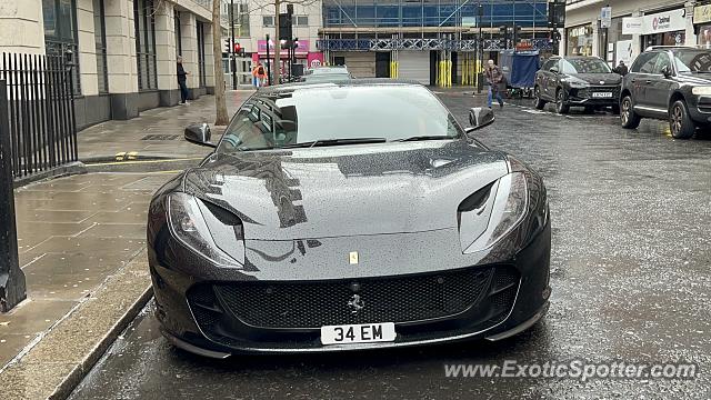 Ferrari 812 Superfast spotted in London, United Kingdom