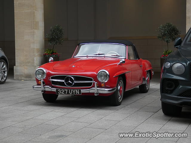 Mercedes 300SL spotted in London, United Kingdom
