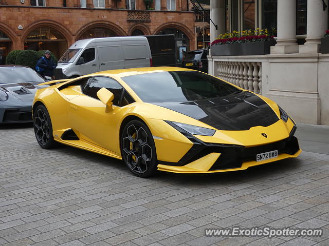 Lamborghini Huracan spotted in London, United Kingdom