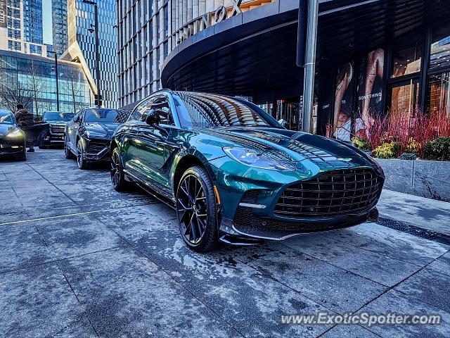 Aston Martin DBX spotted in Manhattan, New York