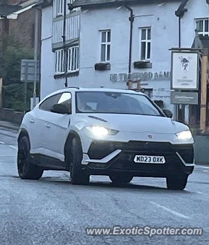 Lamborghini Urus spotted in Alderley Edge, United Kingdom