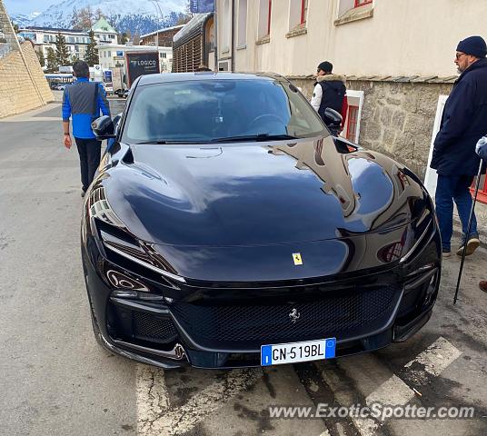 Ferrari Roma spotted in Como, Italy