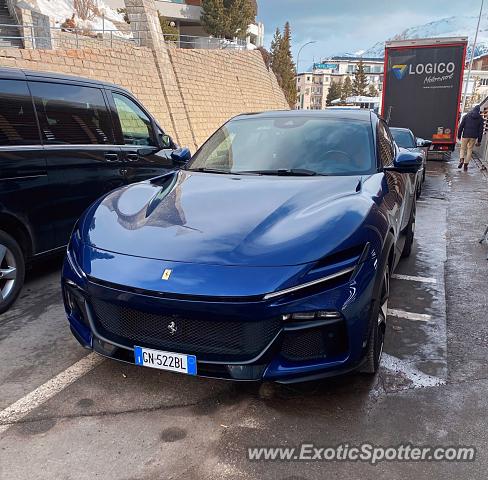 Ferrari Roma spotted in Como, Italy