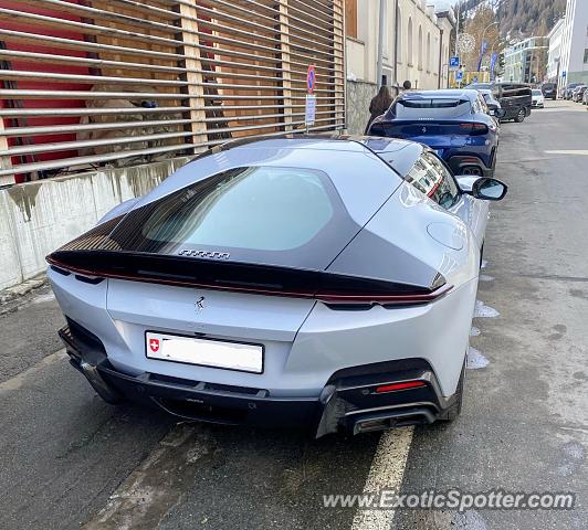 Ferrari Daytona spotted in Como, Italy