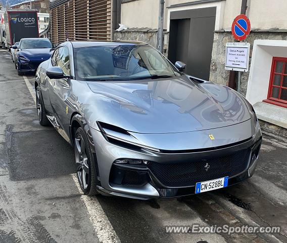 Ferrari Roma spotted in Como, Italy