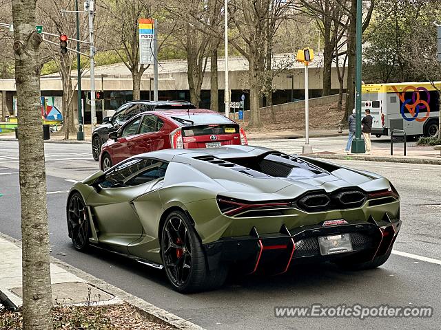 Lamborghini Aventador spotted in Atlanta, Georgia