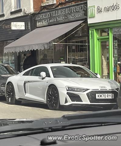 Audi R8 spotted in Alderley Edge, United Kingdom