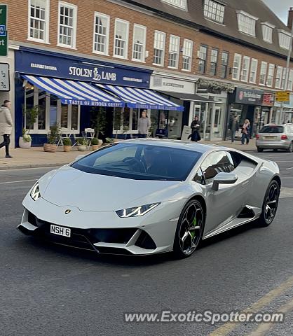 Lamborghini Huracan spotted in Wilmslow, United Kingdom