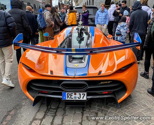 Koenigsegg Regera spotted in St. Moritz, Switzerland