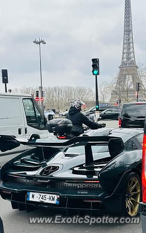 Mclaren Senna spotted in Paris, France