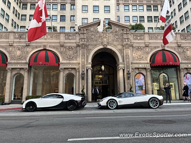 Pagani Huayra spotted in Beverly Hills, California