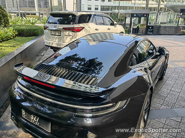Porsche 911 Turbo spotted in Jakarta, Indonesia
