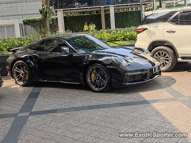 Porsche 911 Turbo spotted in Jakarta, Indonesia