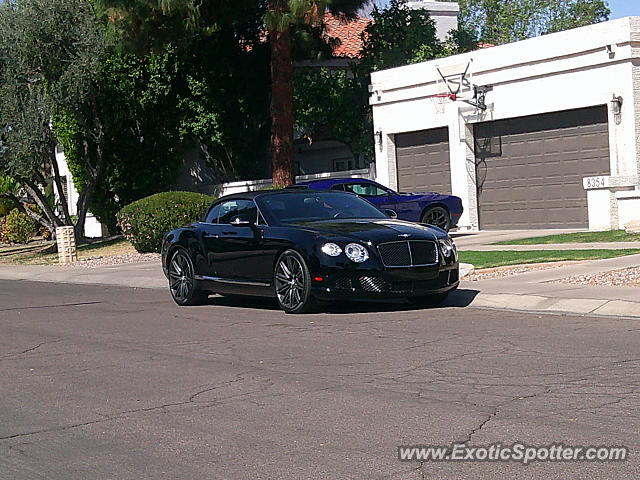 Bentley Continental spotted in Scottsdale, Arizona