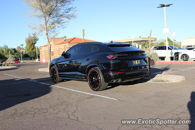 Lamborghini Urus spotted in Scottsdale, Arizona