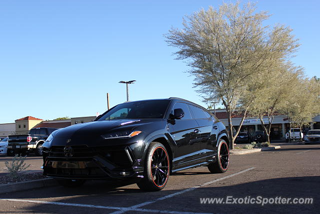 Lamborghini Urus spotted in Scottsdale, Arizona