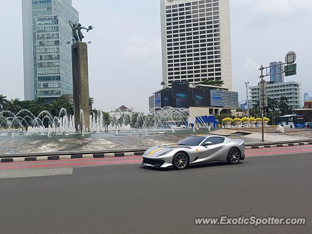 Ferrari 812 Superfast spotted in Jakarta, Indonesia