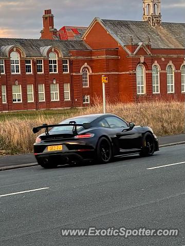 Porsche Cayman GT4 spotted in Lytham, United Kingdom