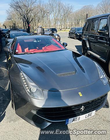 Ferrari F12 spotted in Paris, France