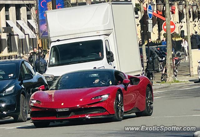 Ferrari 360 Modena spotted in Paris, France