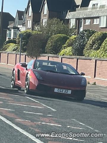 Lamborghini Gallardo spotted in Lytham, United Kingdom