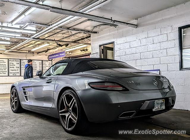 Mercedes SLS AMG spotted in New York, New York