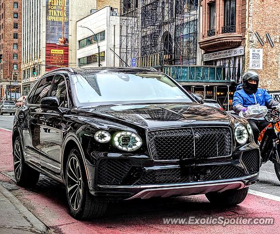 Bentley Bentayga spotted in New York, New York