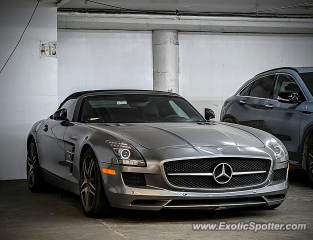 Mercedes SLS AMG spotted in New York, New York
