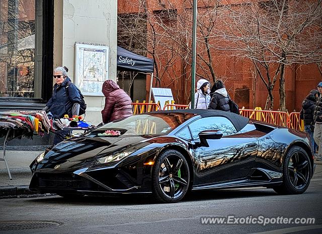 Lamborghini Huracan spotted in New York, New York