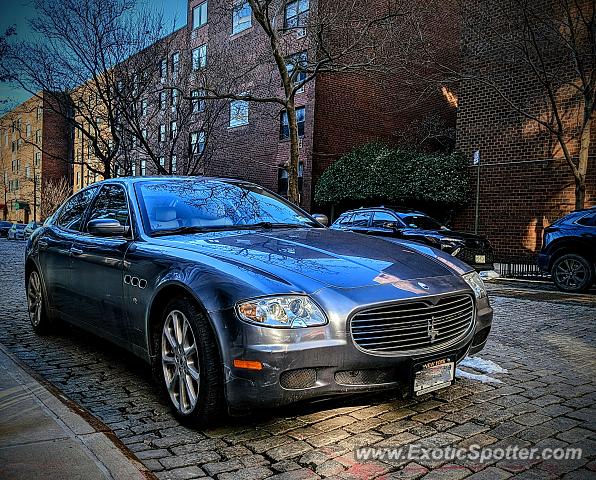 Maserati Quattroporte spotted in New York, New York