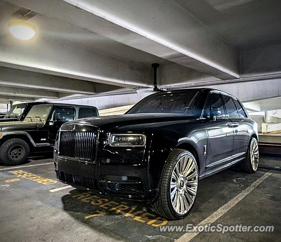 Rolls-Royce Cullinan spotted in New York, New York