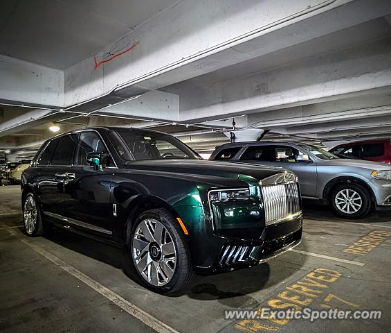 Rolls-Royce Cullinan spotted in New York, New York