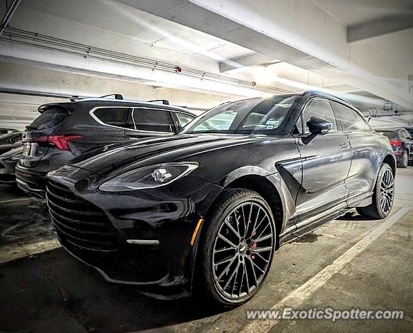 Aston Martin DBX spotted in New York, New York