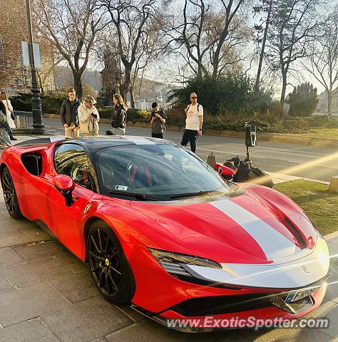 Ferrari SF90 Stradale spotted in Budapest, Hungary
