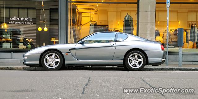 Ferrari 456 spotted in Zurich, Switzerland