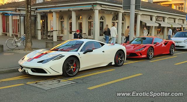 Ferrari 458 Italia spotted in Zurich, Switzerland