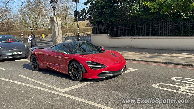 Mclaren 720S spotted in London, United Kingdom