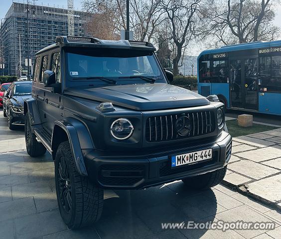 Mercedes 4x4 Squared spotted in Budapest, Hungary