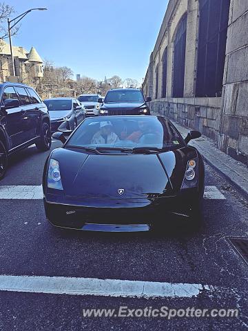 Lamborghini Gallardo spotted in New York, New York