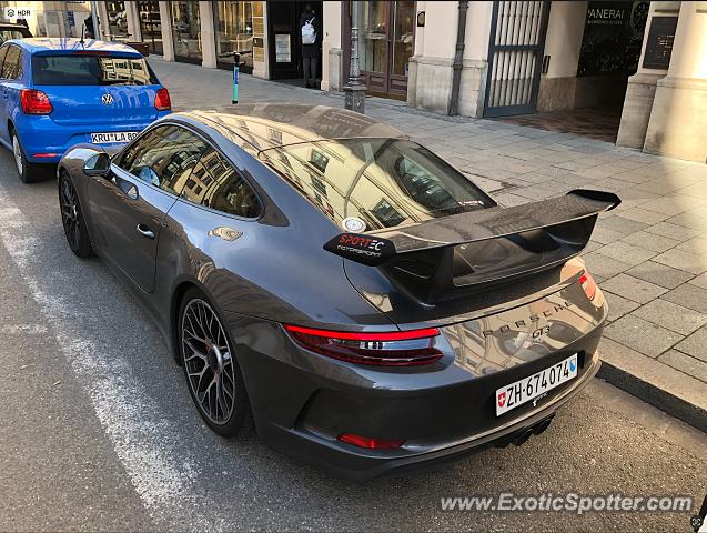 Porsche 911 GT3 spotted in Munich, Germany