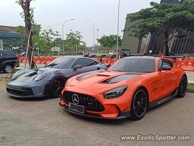 Mercedes AMG GT spotted in Jakarta, Indonesia