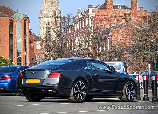 Bentley Continental spotted in York, United Kingdom