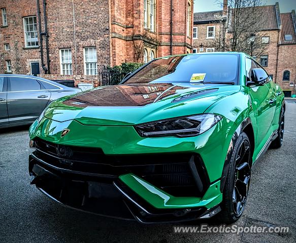Lamborghini Urus spotted in York, United Kingdom