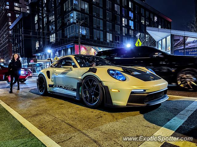 Porsche 911 GT3 spotted in Jersey City, New Jersey