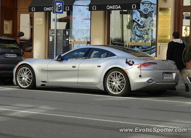 Fisker Karma spotted in Munich, Germany
