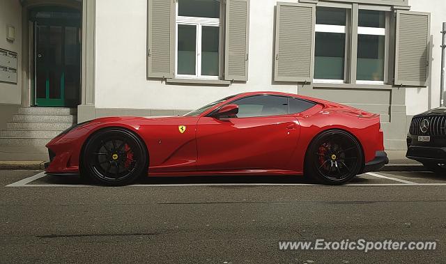 Ferrari 812 Superfast spotted in Zurich, Switzerland