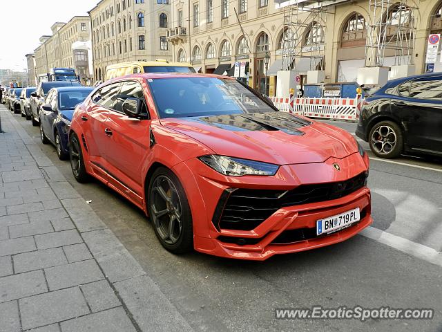 Lamborghini Urus spotted in Munich, Germany